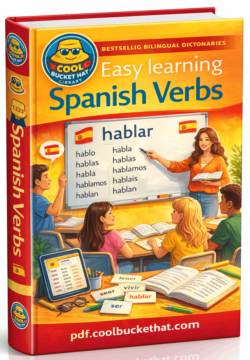 Easy Learning Spanish Verbs Book